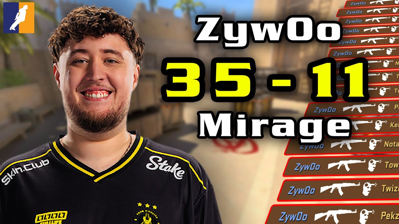 [POV PEEK] ZywOo (35-11) | Mirage | Faceit Ranked | Feb 2, 2026