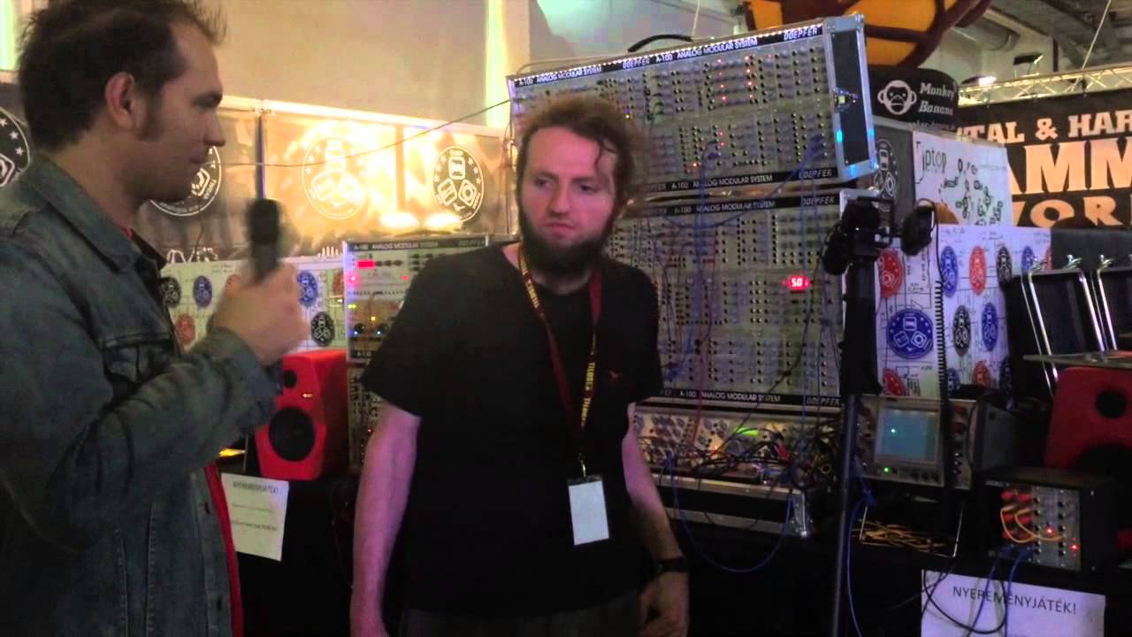 Budapest Music Expo 2015 - Kasleder Acid Fuzz Eurorack Module