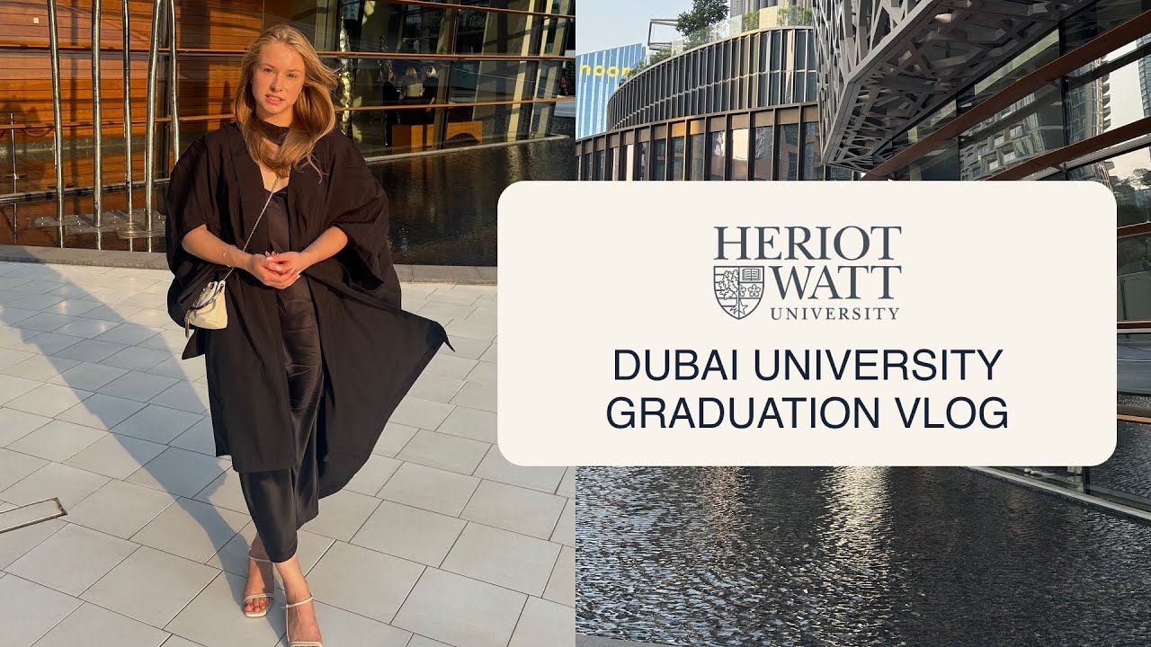 Heriot-Watt University Dubai Graduation Vlog | Dubai Opera | Class of 2025