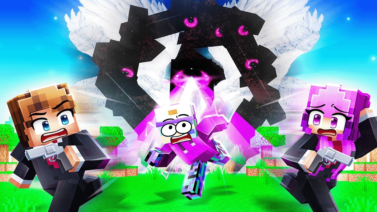 Protect The President vs THE GOD In Minecraft…