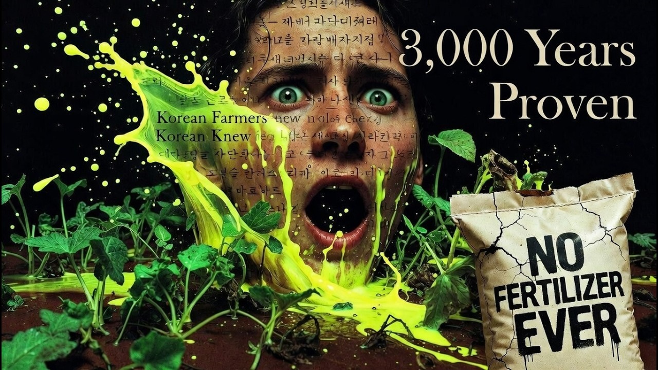 3,000-Year-Old Korean Liquid That Replaces All Fertilizers — Why Don’t You Know?
