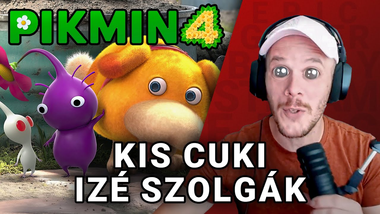K&eacute;nyszermunk&aacute;s Kiscserk&eacute;sz T&aacute;bor | Pikmin 4 | Epic Gamer Boy Stream (2023.09.02)