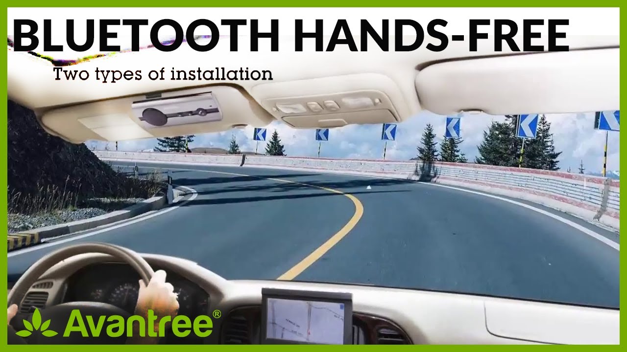 The Best Bluetooth Handsfree Car Kit for Phone Calls or Music - Avantree 10BS