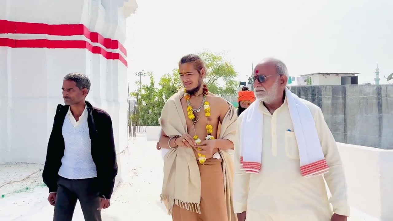 श्री राम जानकी मंदिर का अवलोकन आचार्य श्री रामप्रसाद जी शास्त्रीजी द्वारा ❣️