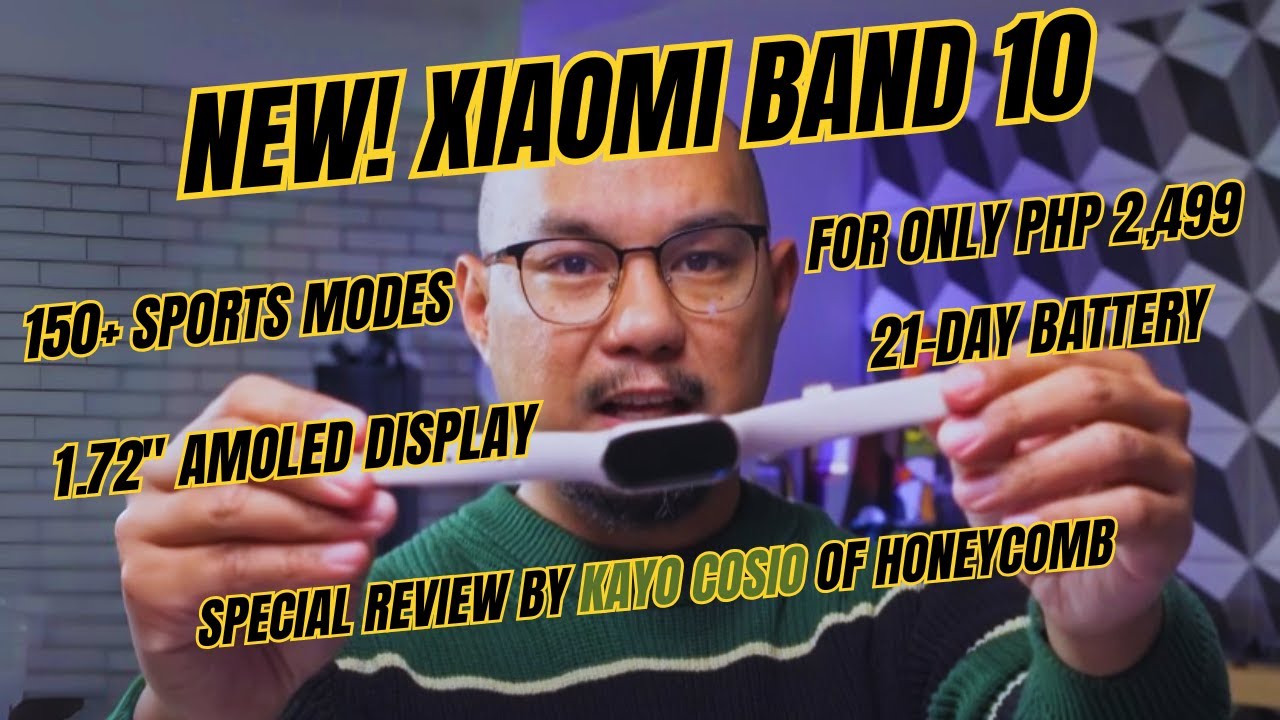 Kayo Takes Over: Xiaomi Smart Band 10 UNBOXING & Review!