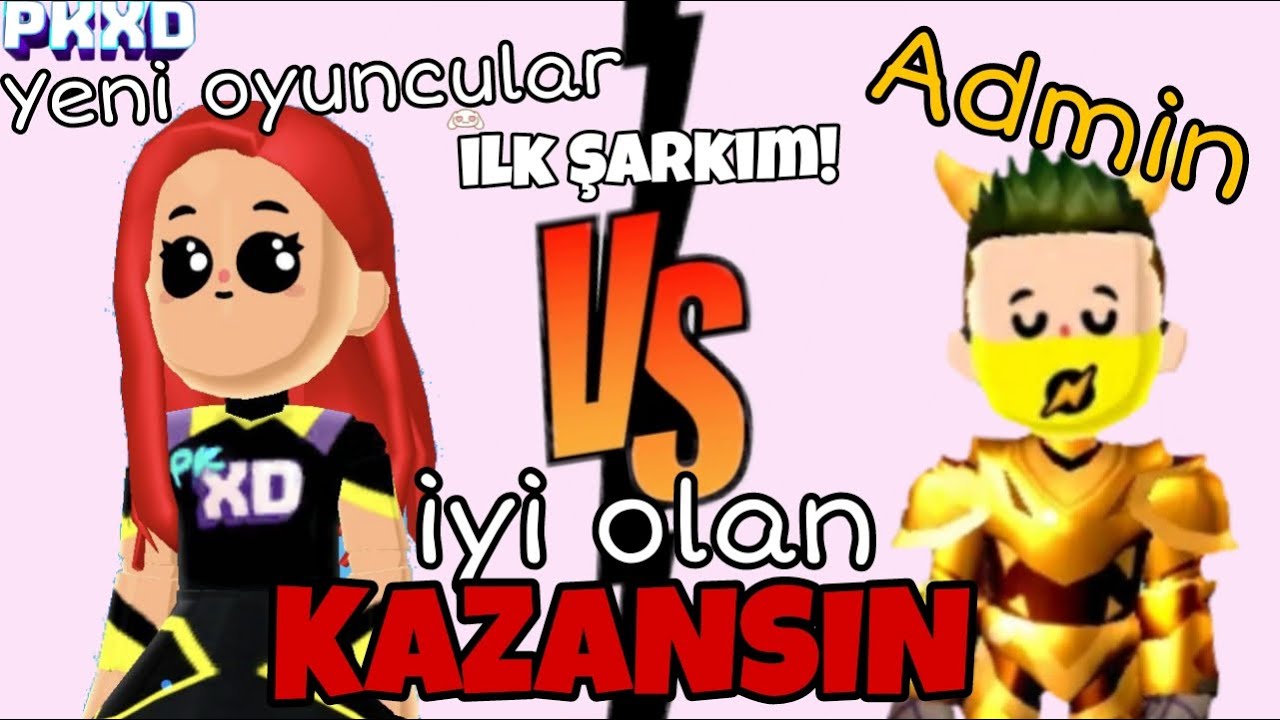 PK XD YENİ OYUNCULAR VS ADMİN Savaş başlasın / PK XD TÜRKÇE /KARDELEN OYUNDA