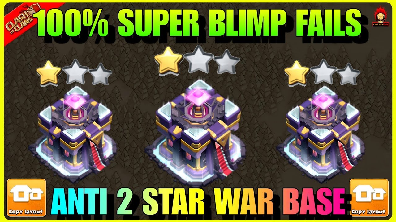 ANTI SUPER ARCHER BLIMP TH15 WAR BASE WITH LINK | TH15 LEGEND BASE LINK | TH15 CWL BASE LINK