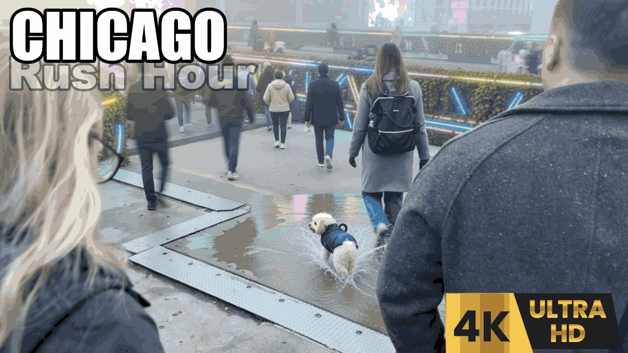 CHICAGO Walking Tour 🇺🇸 Slow Friday Morning Loop☕Quiet Streets on Madison (February 13, 2026)  | 4K