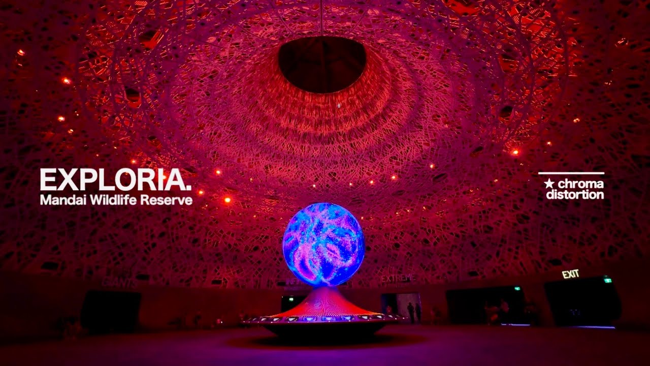 EXPLORIA // LARGEST IMMERSIVE indoor attraction in Singapore