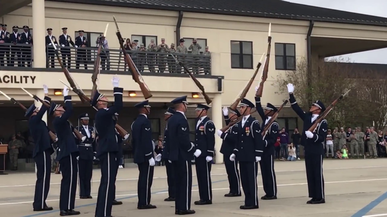 USAF Honor Guard - Keesler AFB Drill Down Feature
