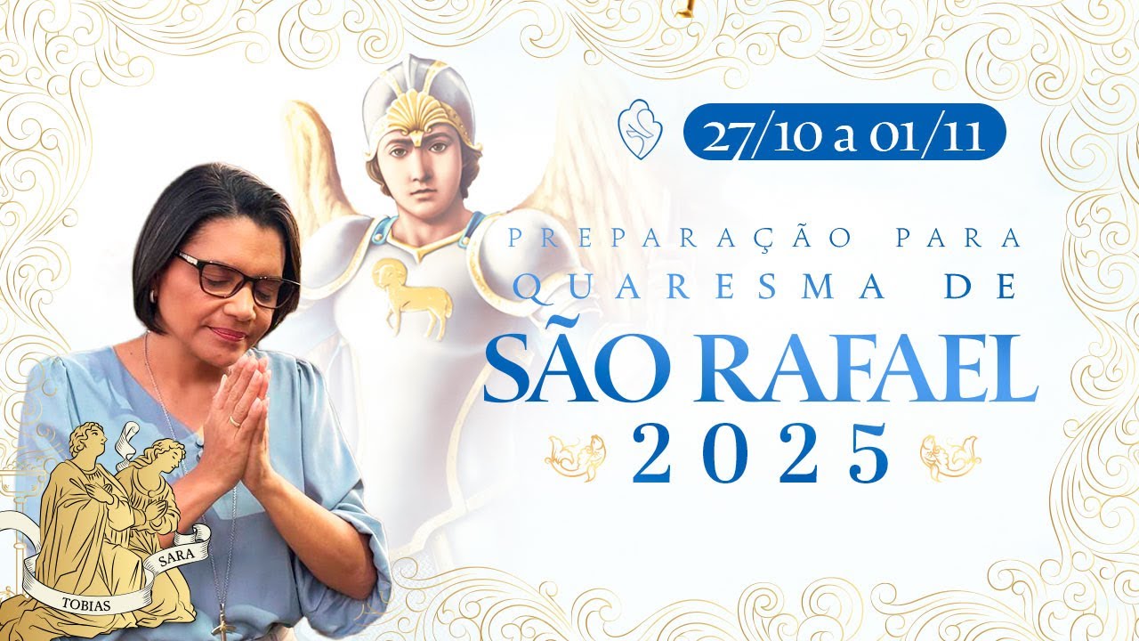 TERÇO DO SANGUE DE JESUS | Preparação para a quaresma de São Rafael Arcanjo| 31/10/2025, às 20h30