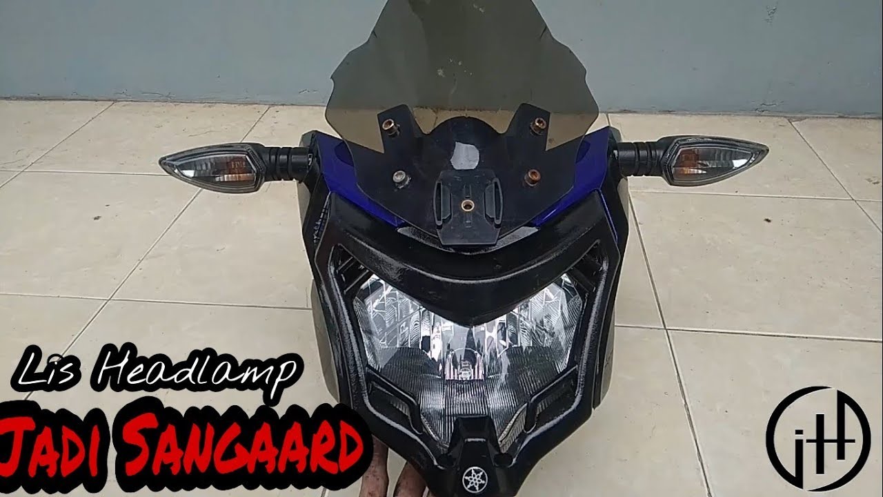 CARA MEMASANG LIS HEADLAMP VIXION NVA