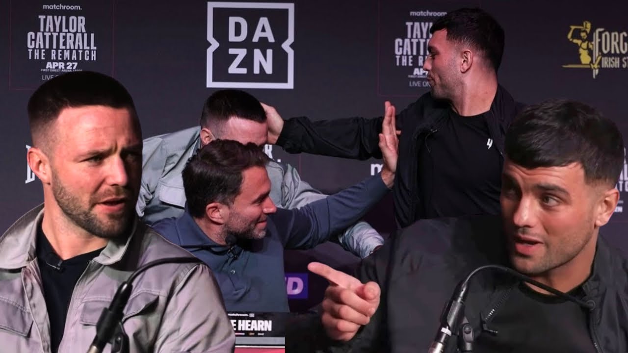 JACK CATTERALL SLAPS JOSH TAYLOR | “DON’T F*****G TOUCH ME AGAIN” Full Press Conference (Manchester)