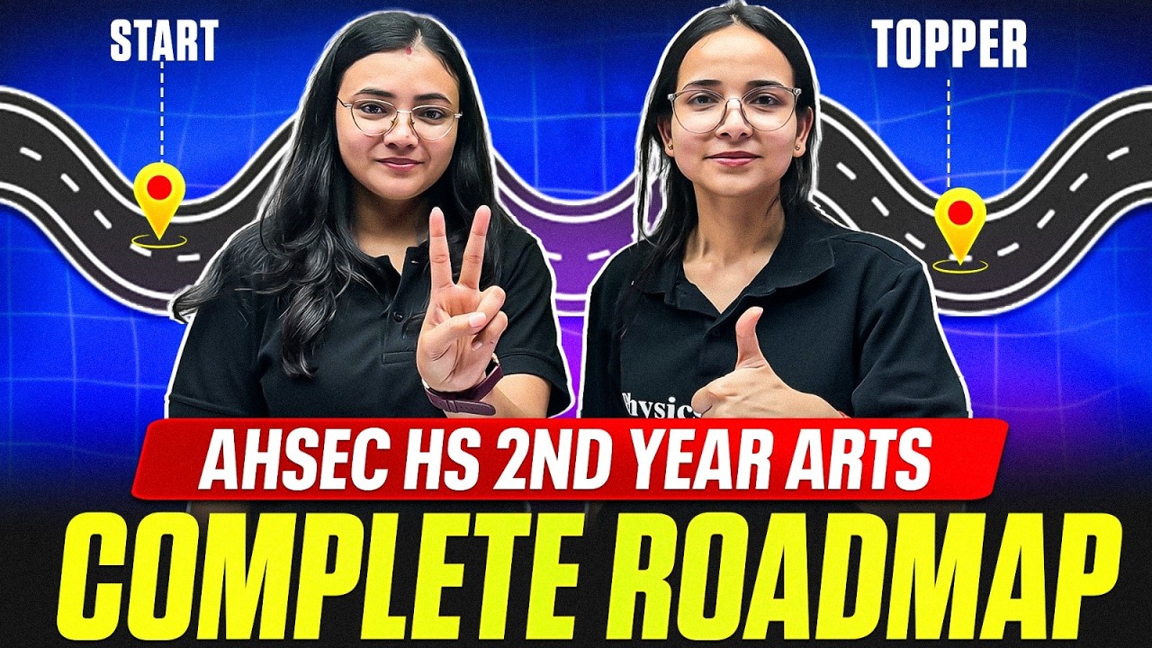 AHSEC HS 2nd Year Arts Complete Roadmap 2026 💯 এতিয়াৰ পৰা পঢ়িলে Top Rank নিশ্চিত🔥 #pw #ahsec