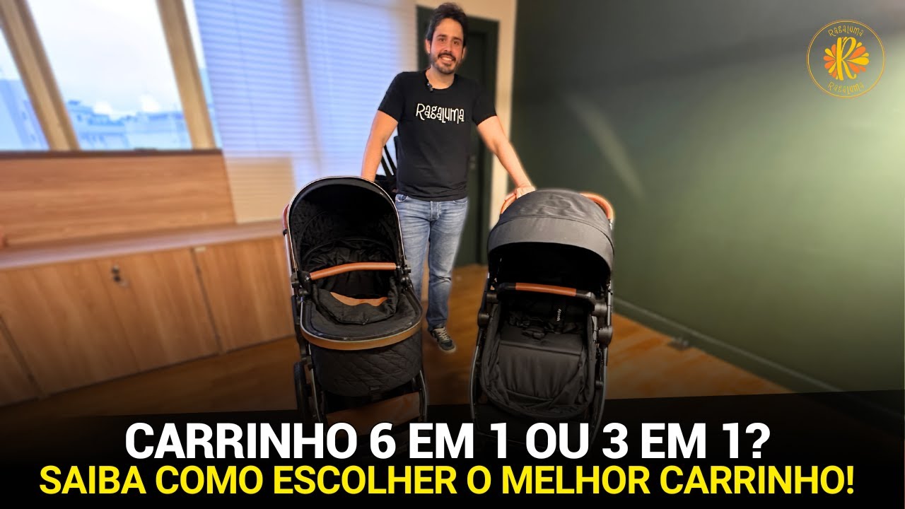 COMO ESCOLHER CARRINHO DE BEBÊ 3 EM 1 E CARRINHO DE BEBÊ 6 EM 1? QUAL MELHOR CUSTO-BENEFÍCIO?