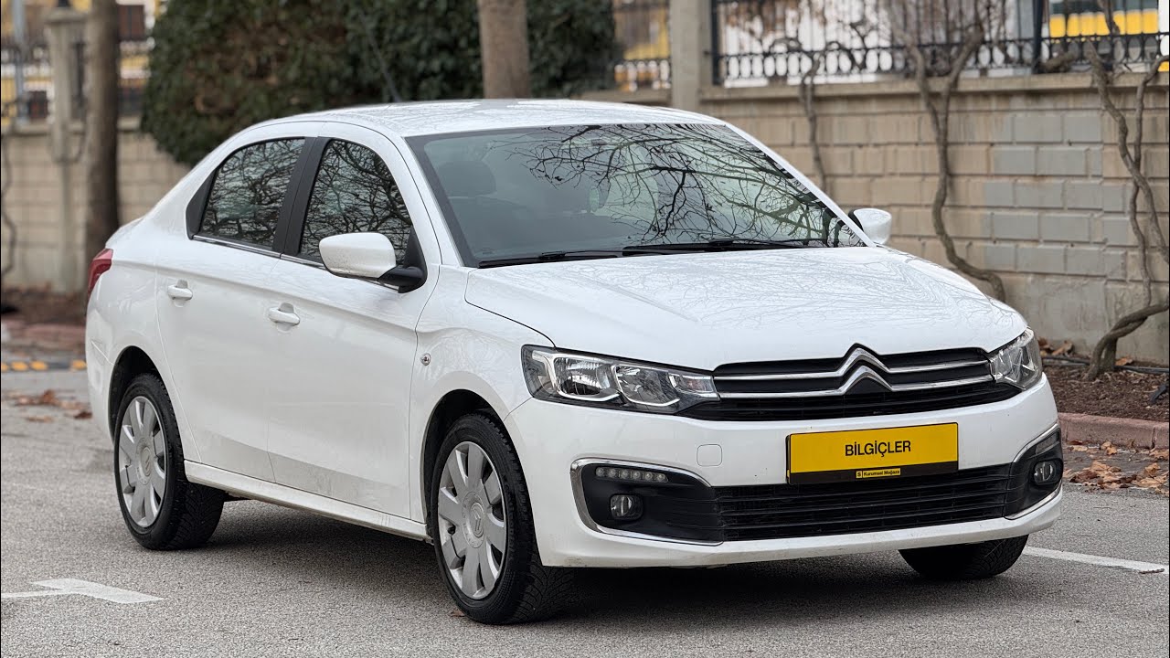 2021 Citroen C Elysee 1.5 BlueHDI Shine Dış Çekim Videosu 