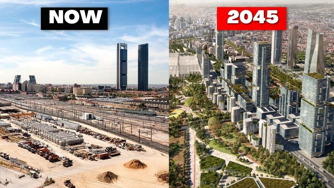 Spain's MASSIVE €8 Billion New Project To Revolutionize Europe - Madrid Nuevo Norte!