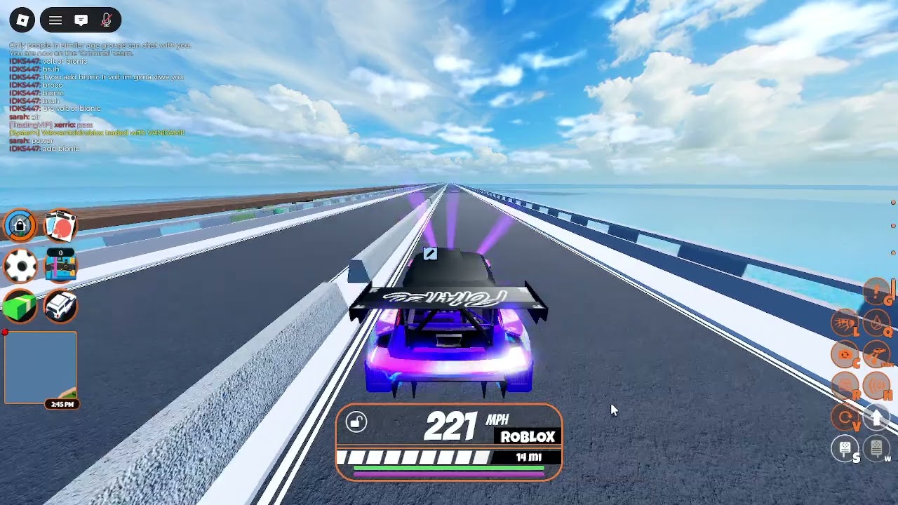 Polaire Speed Test | Roblox Jailbreak