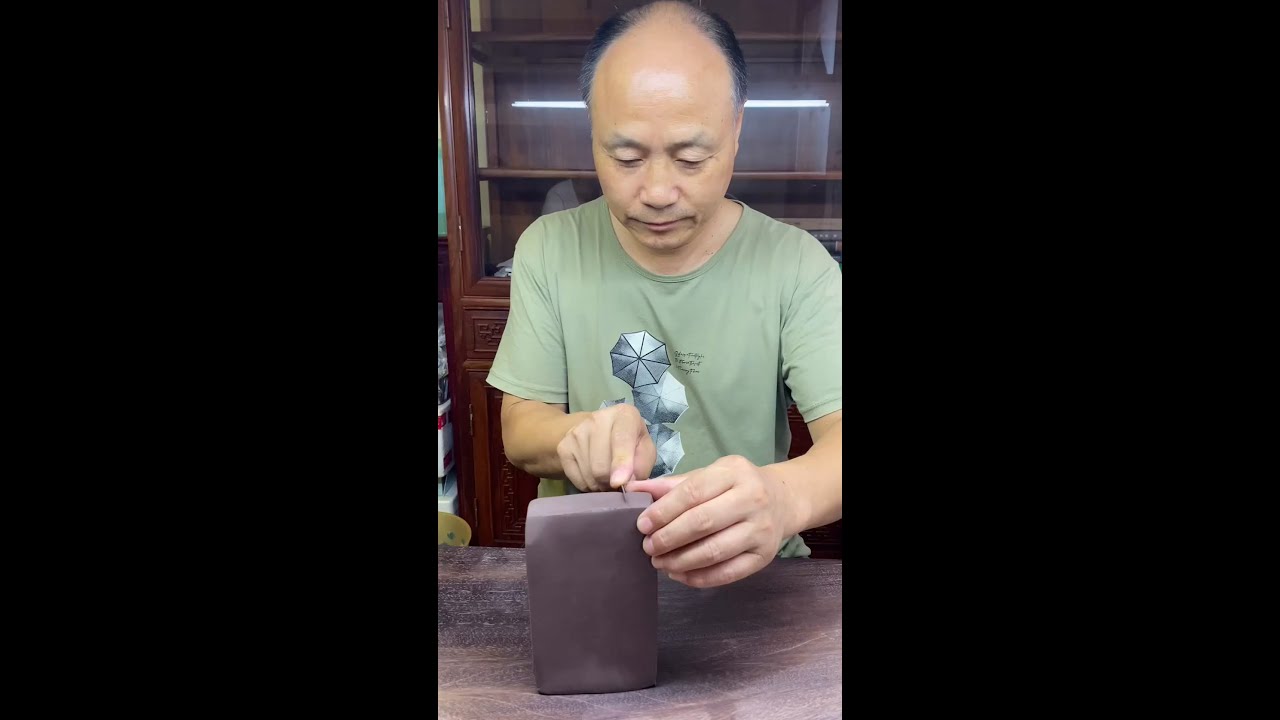 传统紫砂壶的制作过程！
