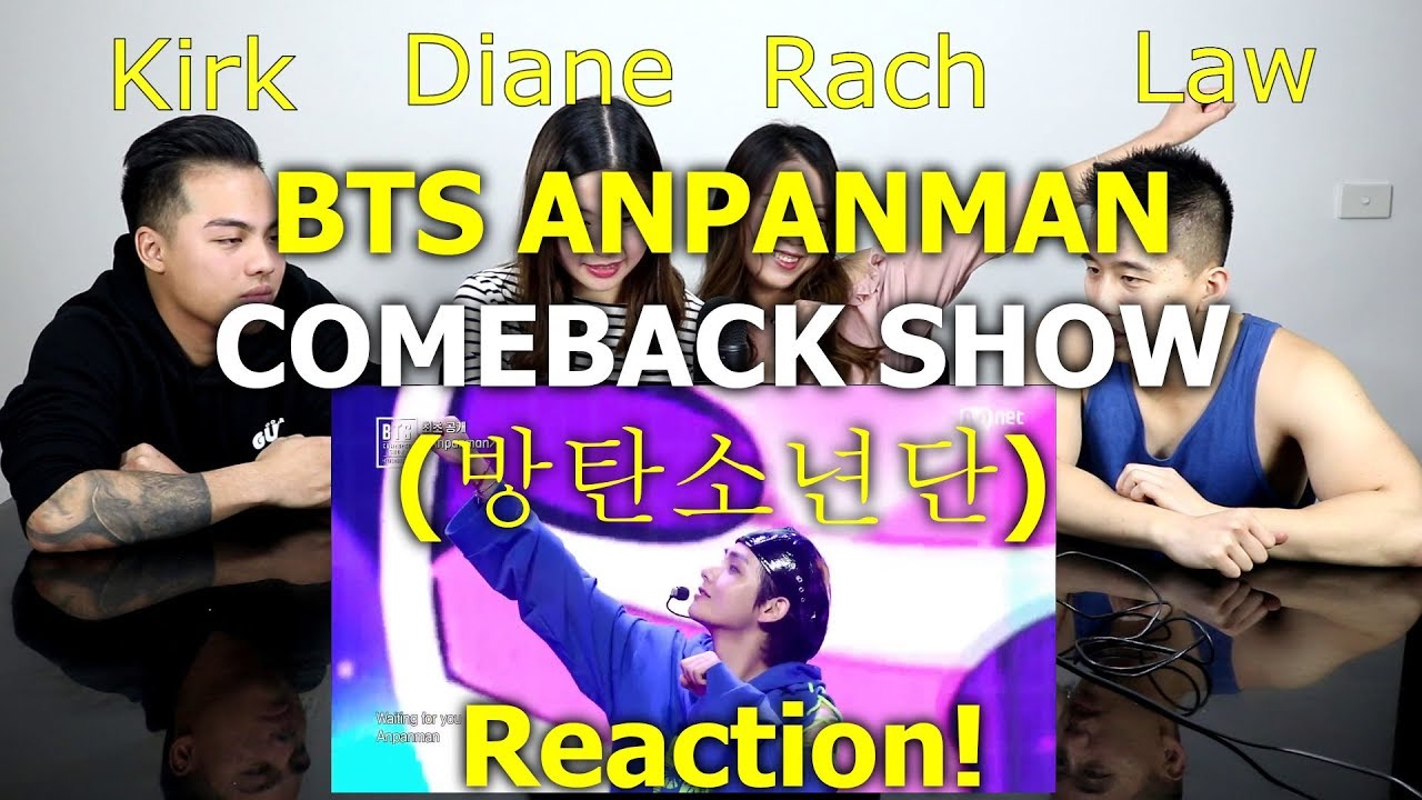 Asians watch BTS (방탄소년단) - ANPANMAN COMEBACK SHOW | Reaction - Australian Asian