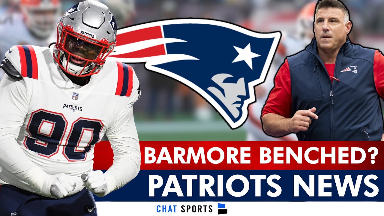 Christian Barmore Problems Brewing? Mike Vrabel DETAILS Benching After Patriots Win vs. Browns