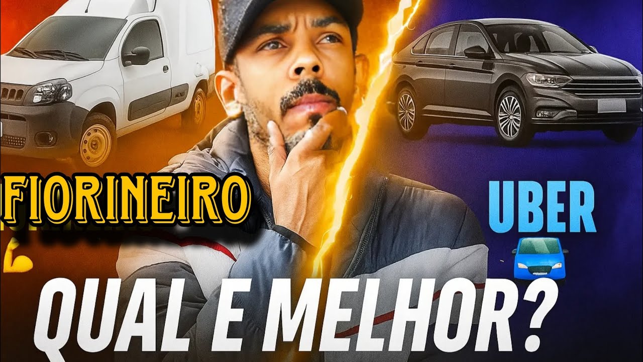 FIORINO ou UBER, qual &eacute; melhor pra INICIAR?#fiorino #uber 