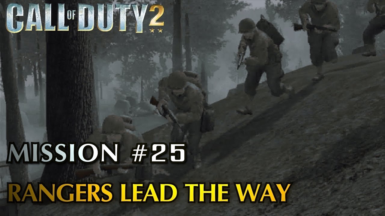 Call of Duty 2 - Mission #25 - Rangers Lead The Way (American Campaign) (Veteran)