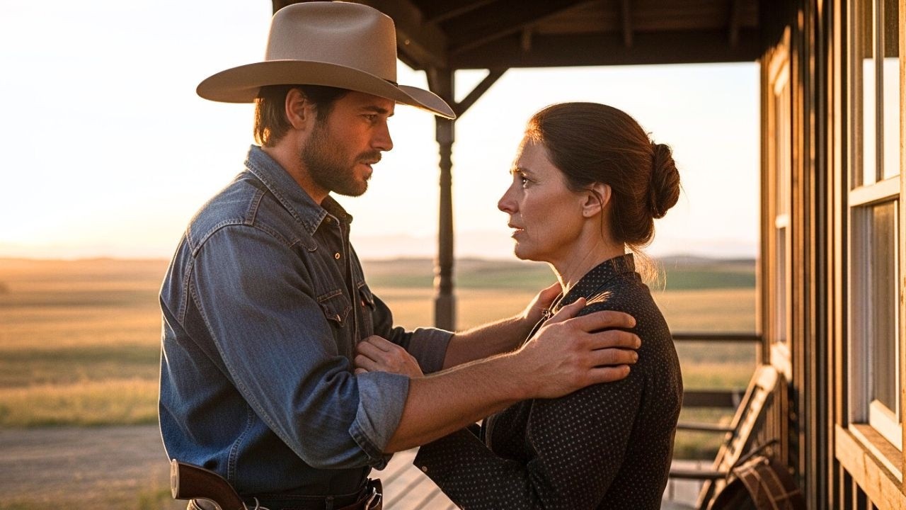 A Widow Whispered “I’m Not Beautiful” — The Cowboy’s Answer Changed Her Life Forever