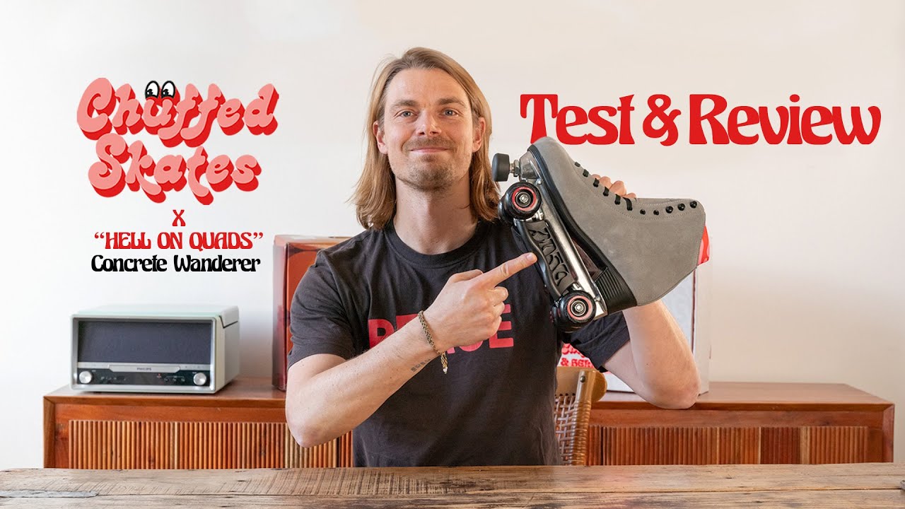 Chuffed x Hell On Quads Concrete Wandered roller skates TEST & REVIEW