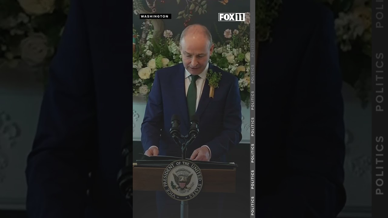 Премьер-министр Ирландии во время приветственного завтрака рассказал об общих чертах Ирландии и А...