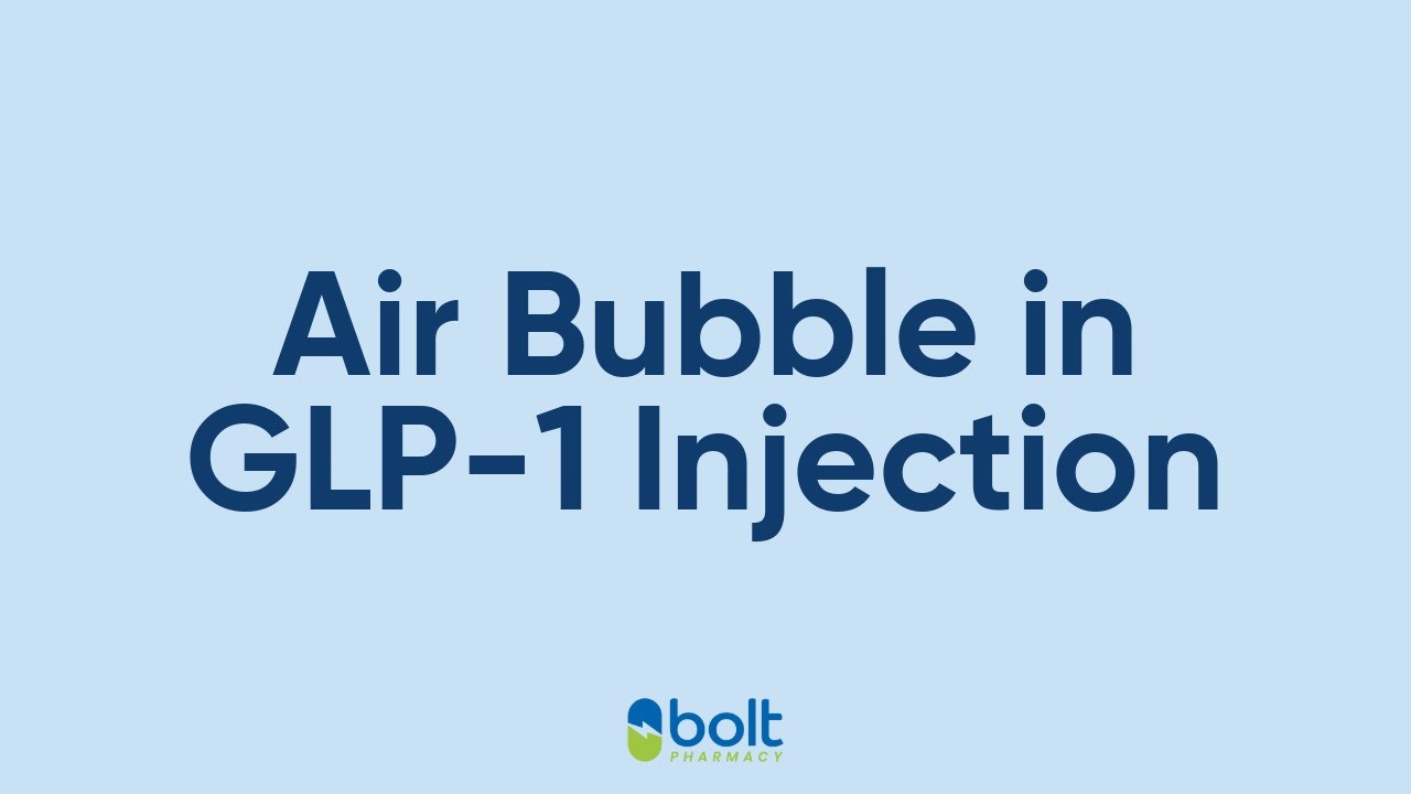 Air bubbles in GLP-1 injections: are they dangerous?
