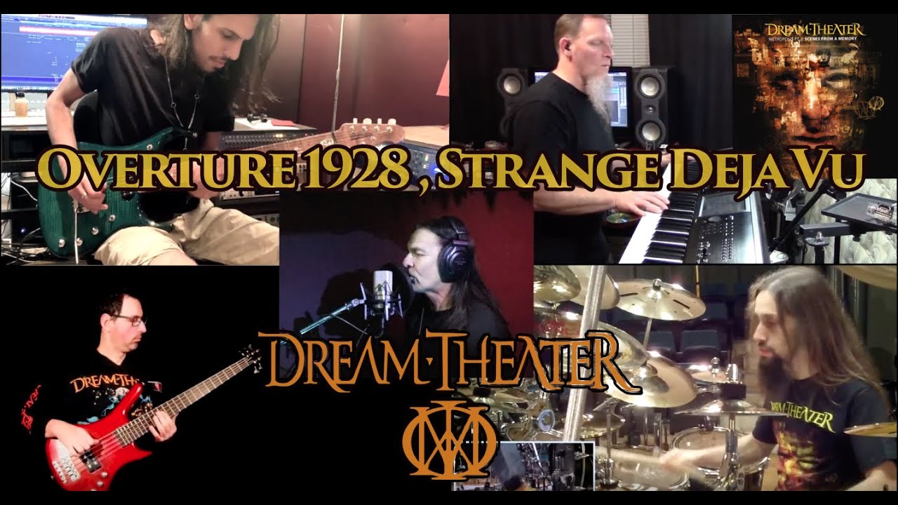 Dream Theater - Overture 1928 + Strange Deja Vu - Split Screen Cover