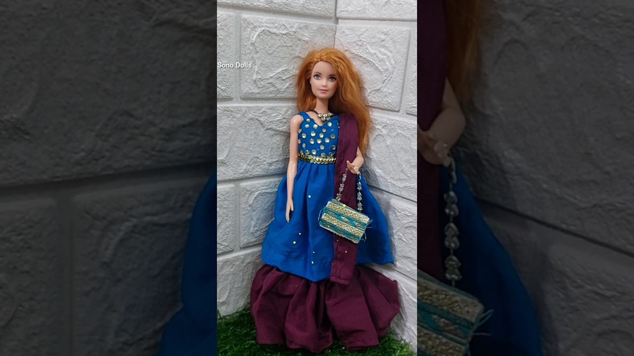 Barbie doll traditional salwar suit