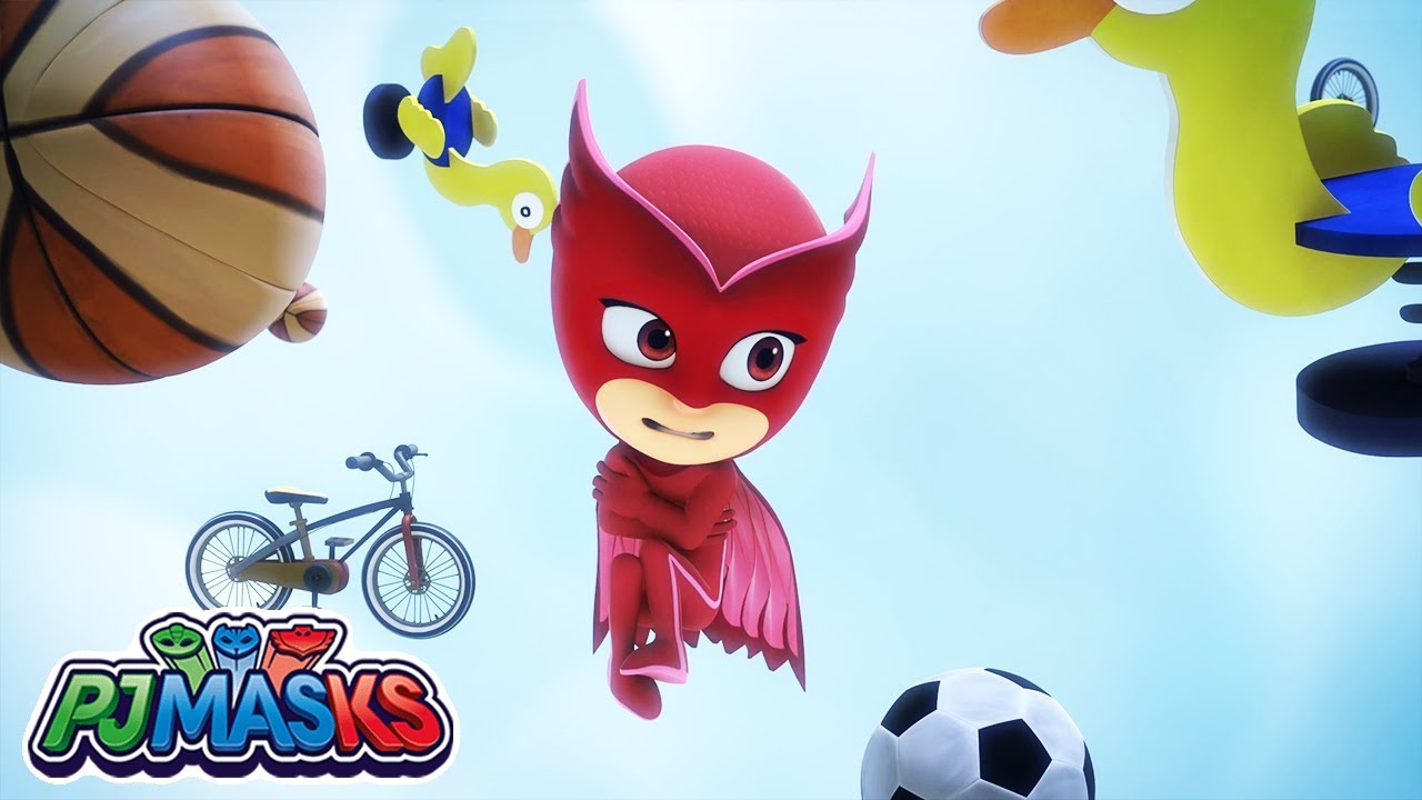 Owlette and the Moon-Ball | S1 EP 8 | PJ Masks Full Episode | Cartoons for Kids | #superheroes