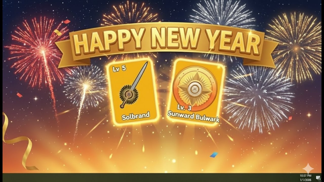 Thanks, 2026!( I own Sol level 5 and Sun level 4.)🥳🥳🥳