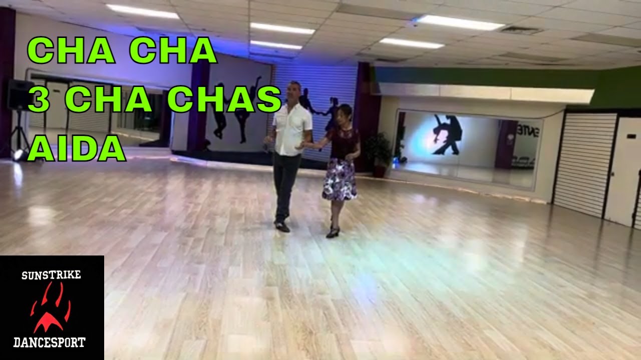 Cha cha 3 Cha Chas left side Position/Aida