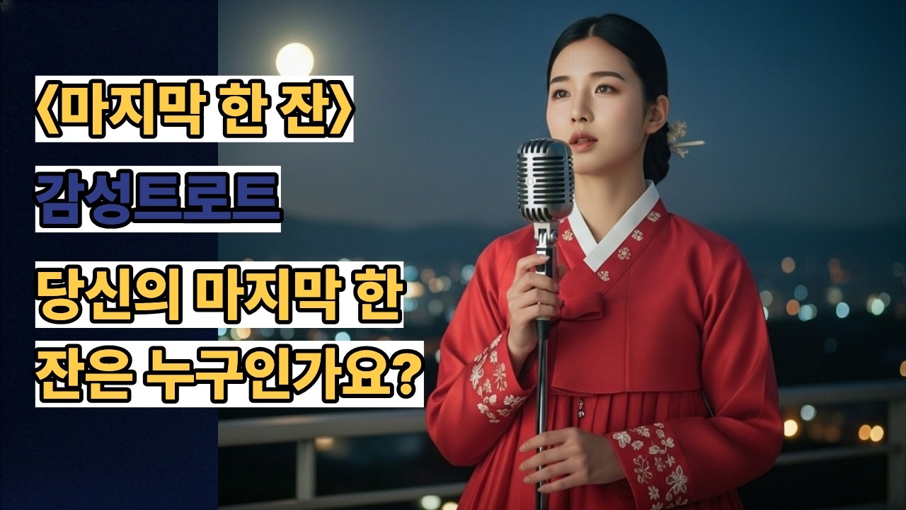 마지막 한 잔｜여자가 부르는 감성트로트