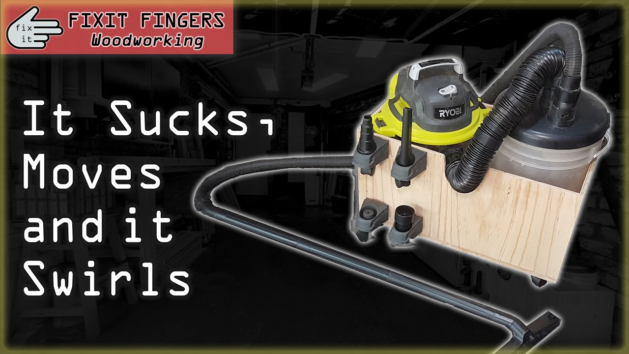 Simple Cyclone Vacuum Dust Cart