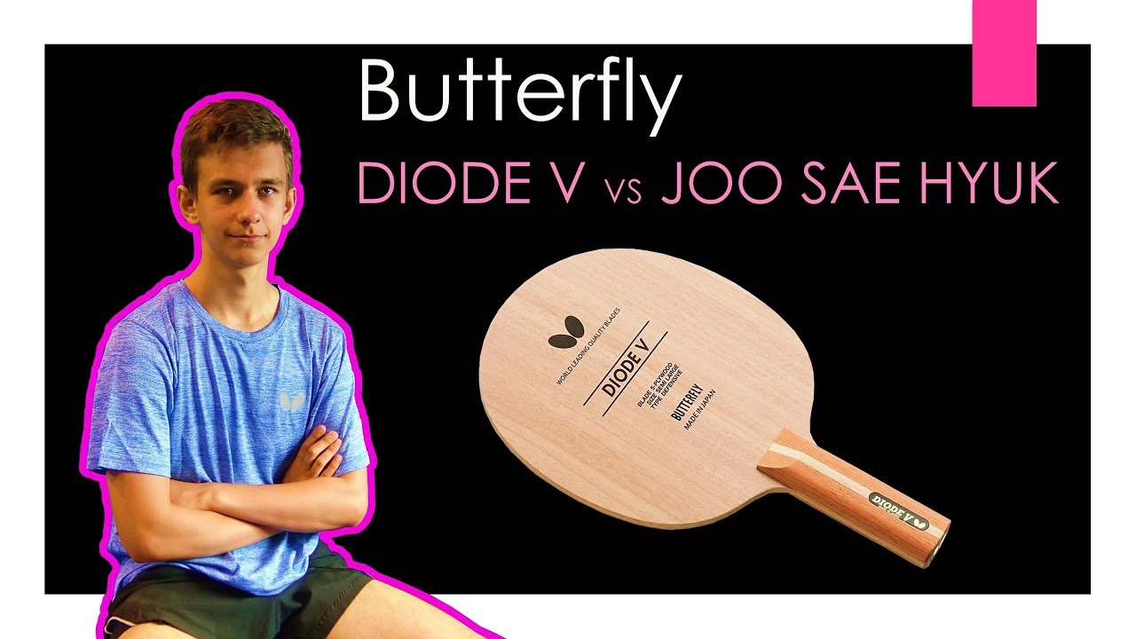 Butterfly Diode V vs Joo Sae Hyuk | Обзор | #настольныйтеннис