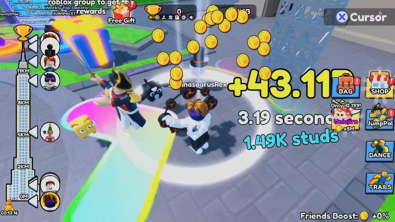 Today I played climb and jump