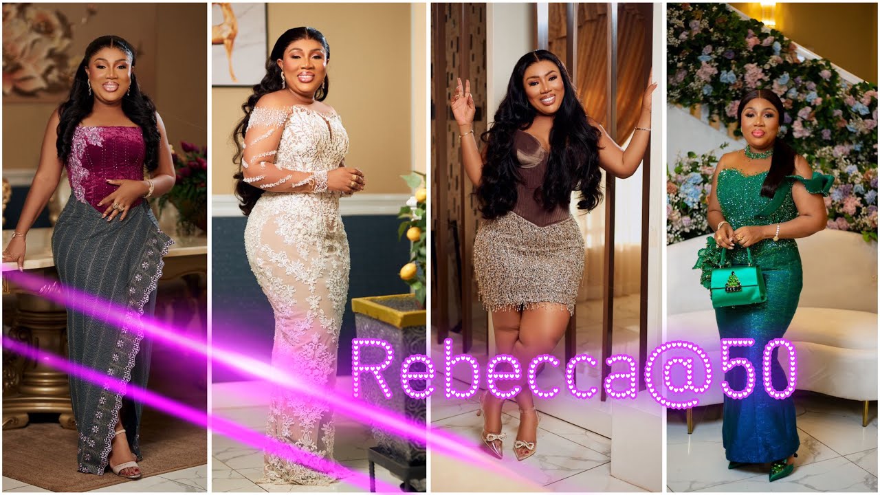 Must-See: Rebecca's Spectacular 50th Birthday Bash! 🎉 | Ghana 🇬🇭 | @becky_wigs