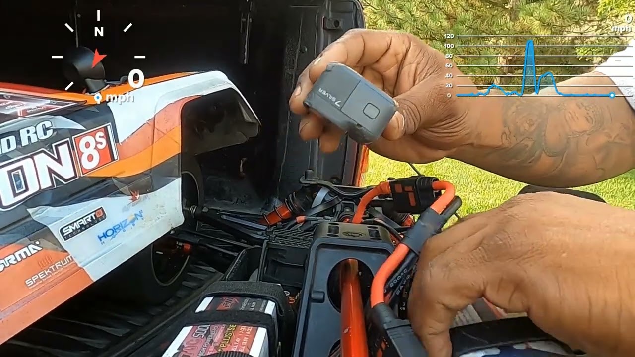 110mph ,  1/5 Arrma Kraton  8s    Castle XLX2 Esc