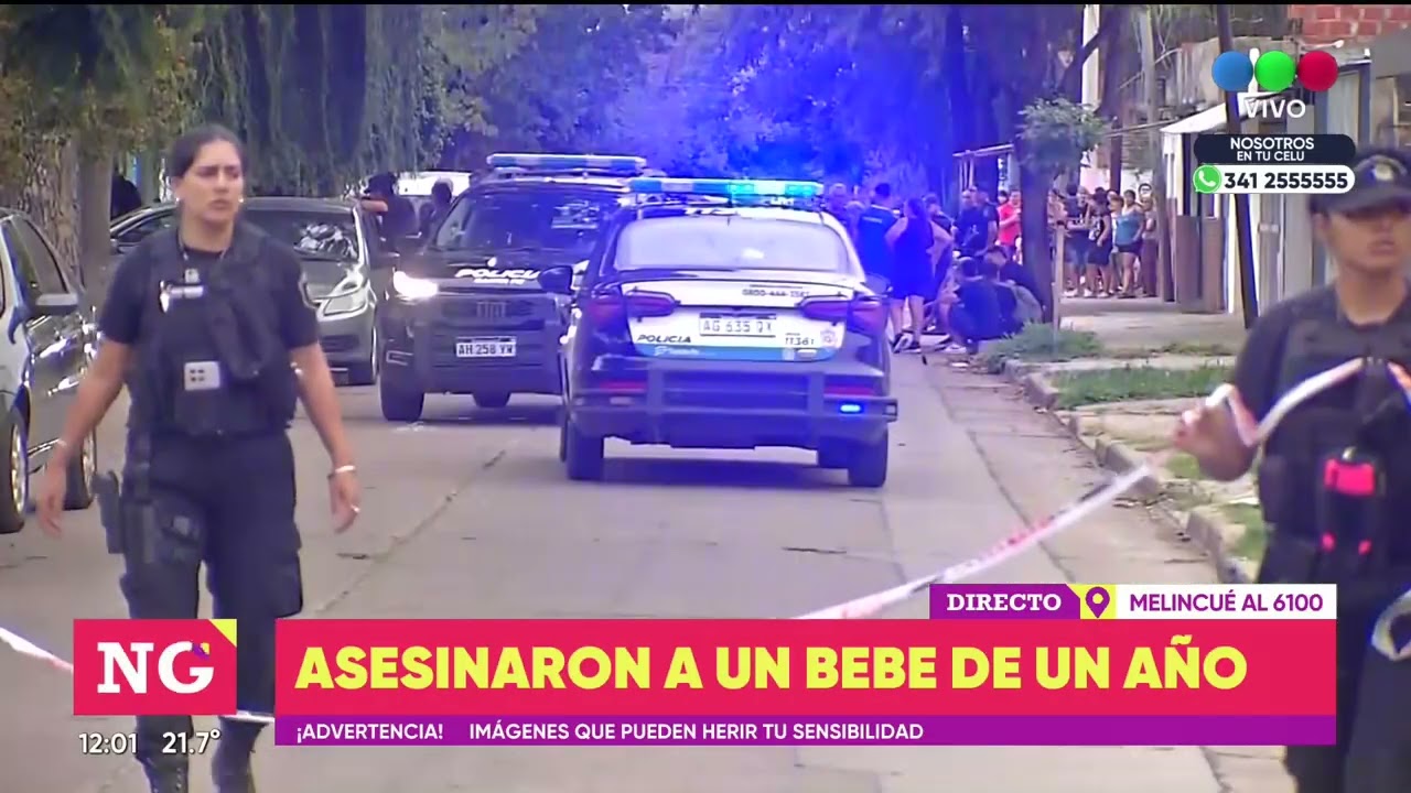 Dolor por la muerte de Gian- TELEFE ROSARIO