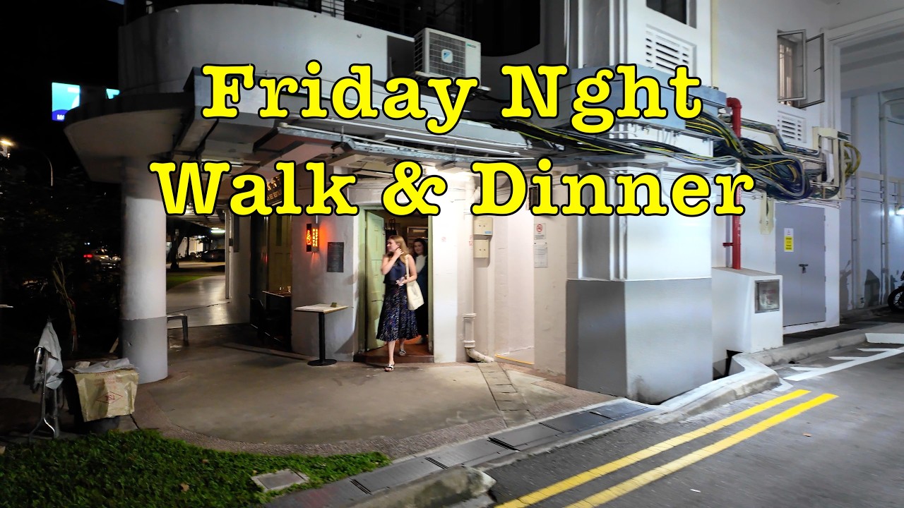 Friday Night Walk & Dinner - Tiong Bahru 