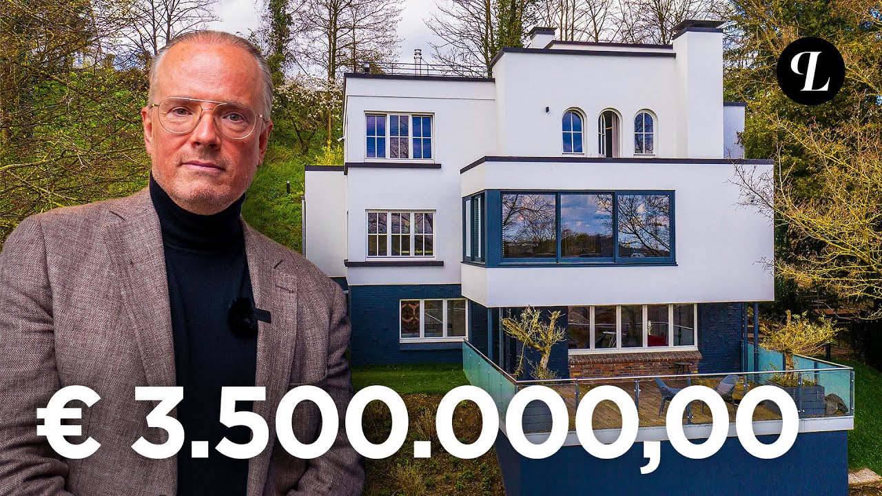 DIT IS DE VREEMDSTE VILLA OOIT: GEEN TRAPPEN, WEL EEN LIFT