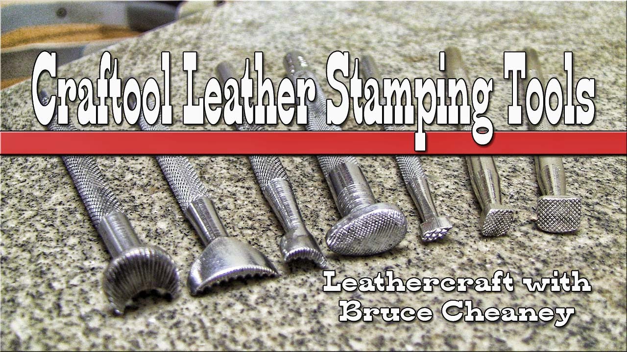 Leather Craft: 7 Leather stamping tools for beginners