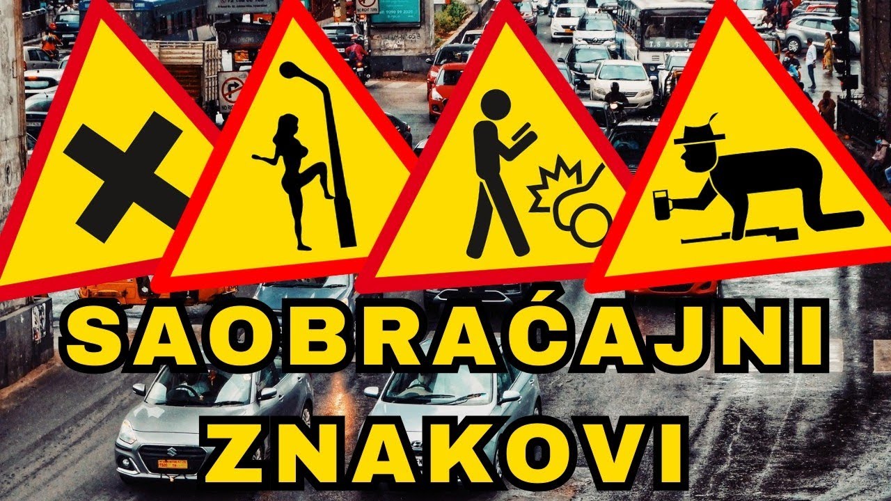Saobracajni znakovi na putu - prometni znakovi oznake na putu