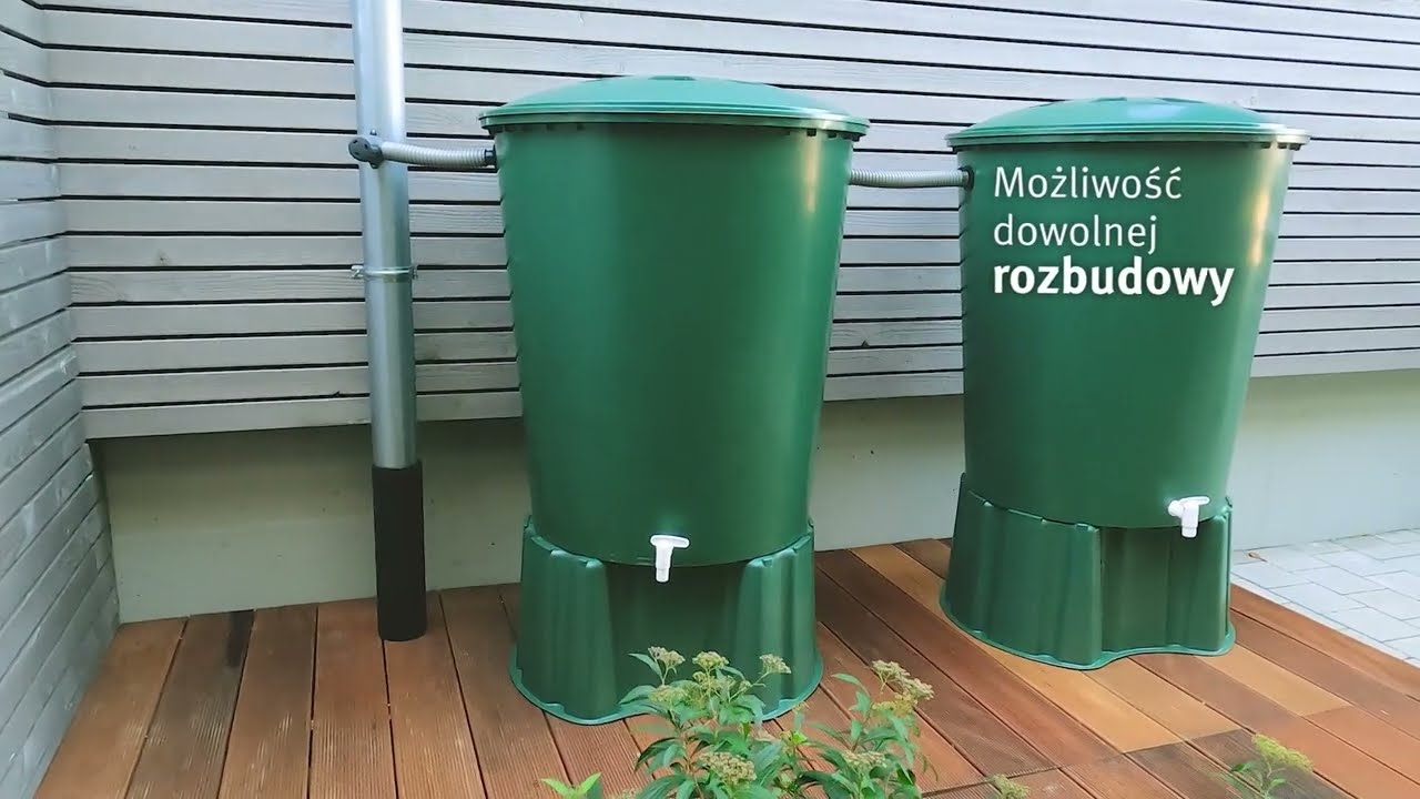 Zbiornik na deszcz&oacute;wkę Round | GARANTIA