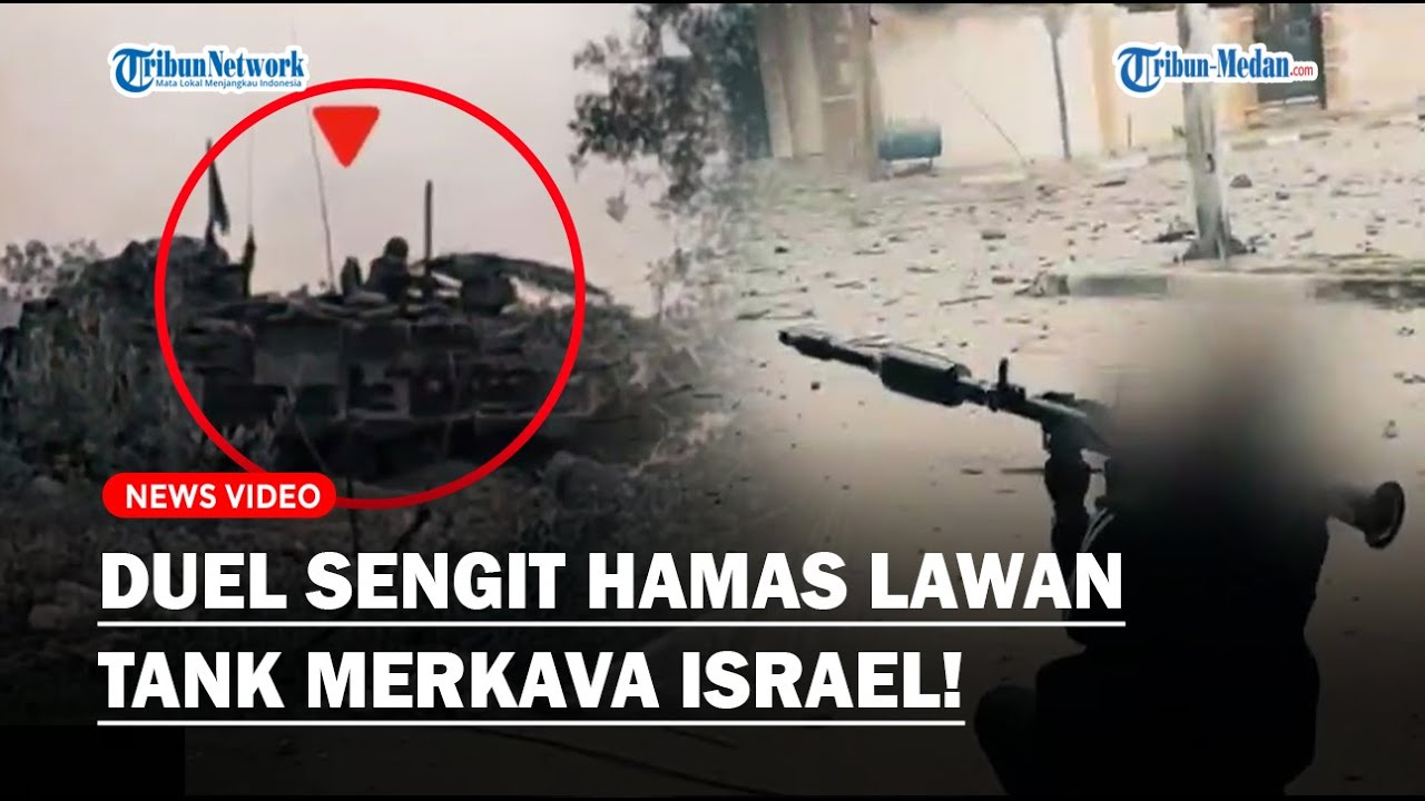 [FULL] Tubuh Tentara Israel Jadi Sarang Peluru Hamas, IDF Terbakar Dihantam RPG saat Kendarai Tank!