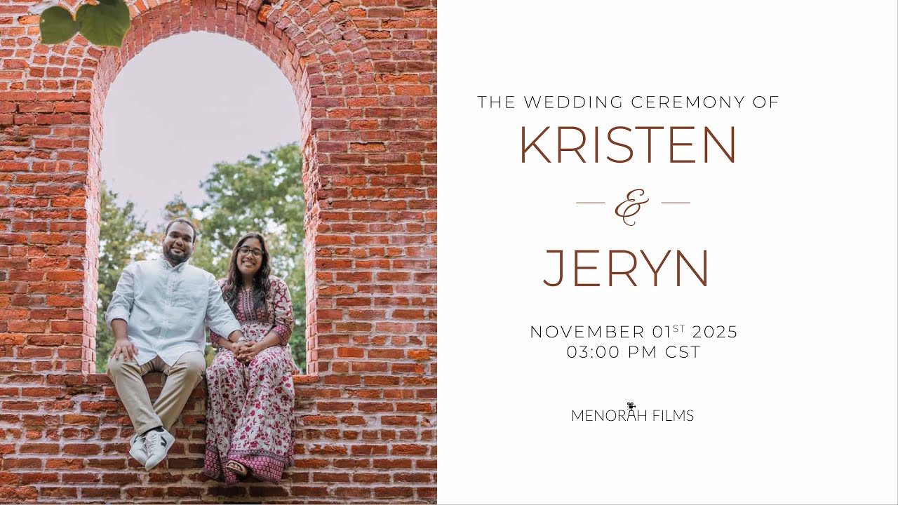 Kristen & Jeryn | 11.01.2025 | Wedding Ceremony | Livestream